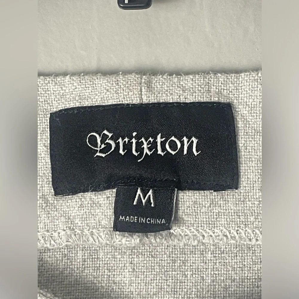 Brixton Button Up Jersey M - Picture 3 of 7